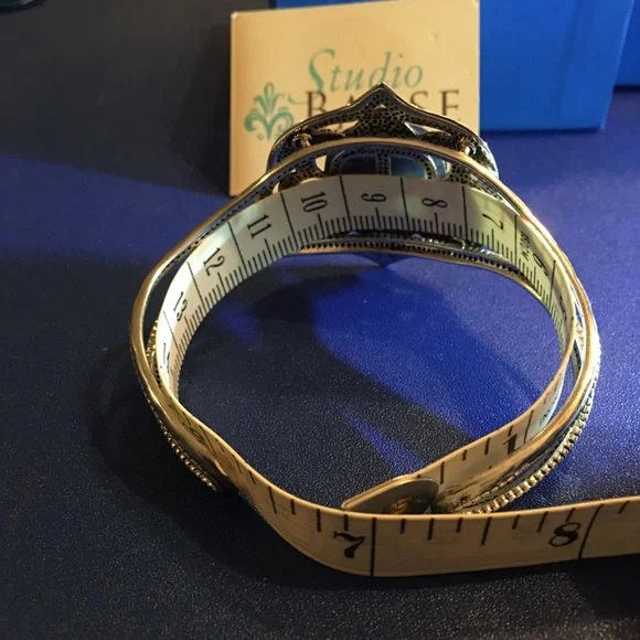 Studio Barse Sterling Silver Kyanite Cuff Bracelet - Picture 7 of 7